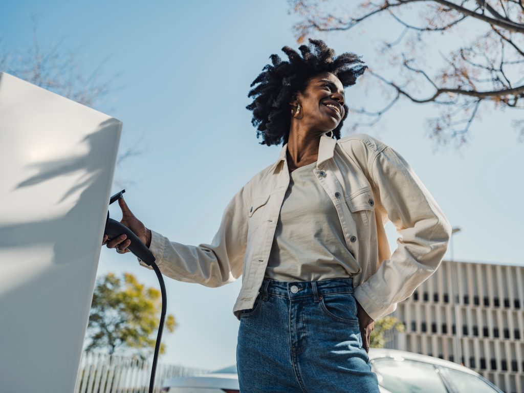 Illustration de borne de recharge de Ze-Watt