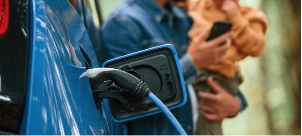 Illustration recharge de véhicule électrique de Ze-Watt